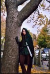 Portfolio – Arwen by a Tree – Holloween&nbsp;2002