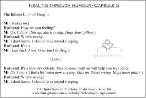 Healing Through Humour - Capsule 5 Celinka Serre - Binky Productions - Binky Ink