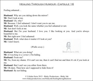 Healing Through Humour - Capsule 16 Celinka Serre - Binky Productions - Binky Ink