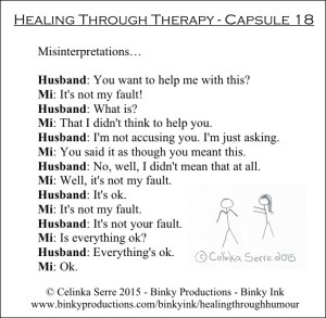 Healing Through Humour - Capsule 18 Celinka Serre - Binky Productions - Binky Ink