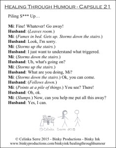 Healing Through Humour - Capsule 21 Celinka Serre - Binky Productions - Binky Ink