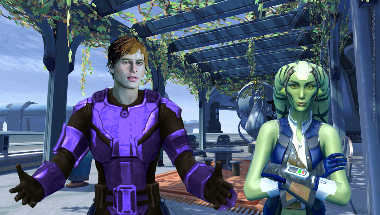 Talyc &amp; Nriwe on Manaan (S11Ch5)